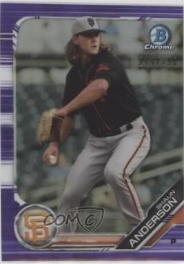Shaun Anderson [Purple Refractor] #BCP-211