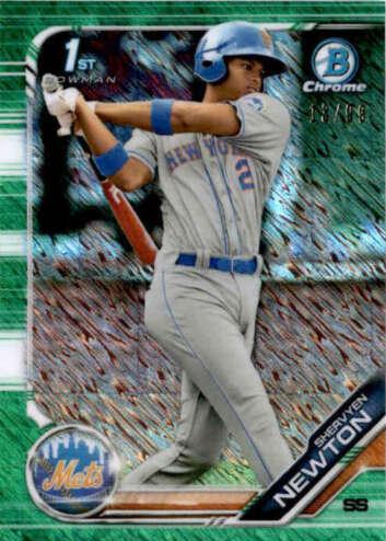 Shervyen Newton [Green Shimmer Refractor] #BCP-248