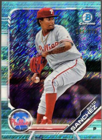 Sixto Sanchez [Aqua Shimmer Refractor] #BCP-70