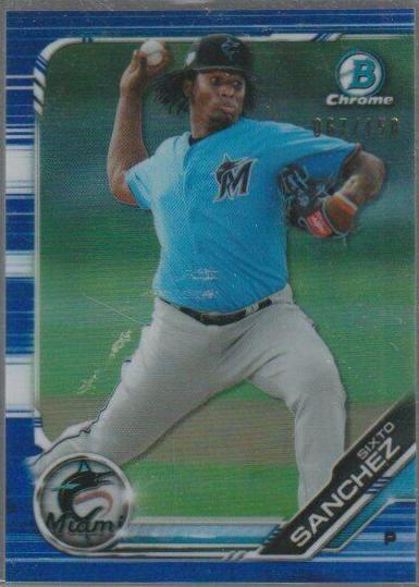 Sixto Sanchez [Blue Refractor] #BCP-205
