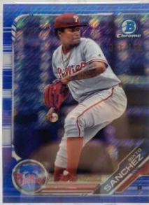 Sixto Sanchez [Blue Shimmer Refractor] #BCP-70