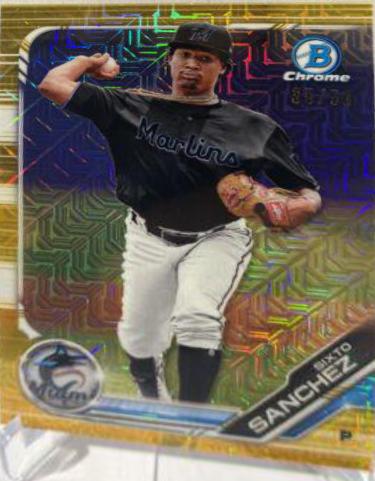 Sixto Sanchez [Gold Refractor] #BCP-205