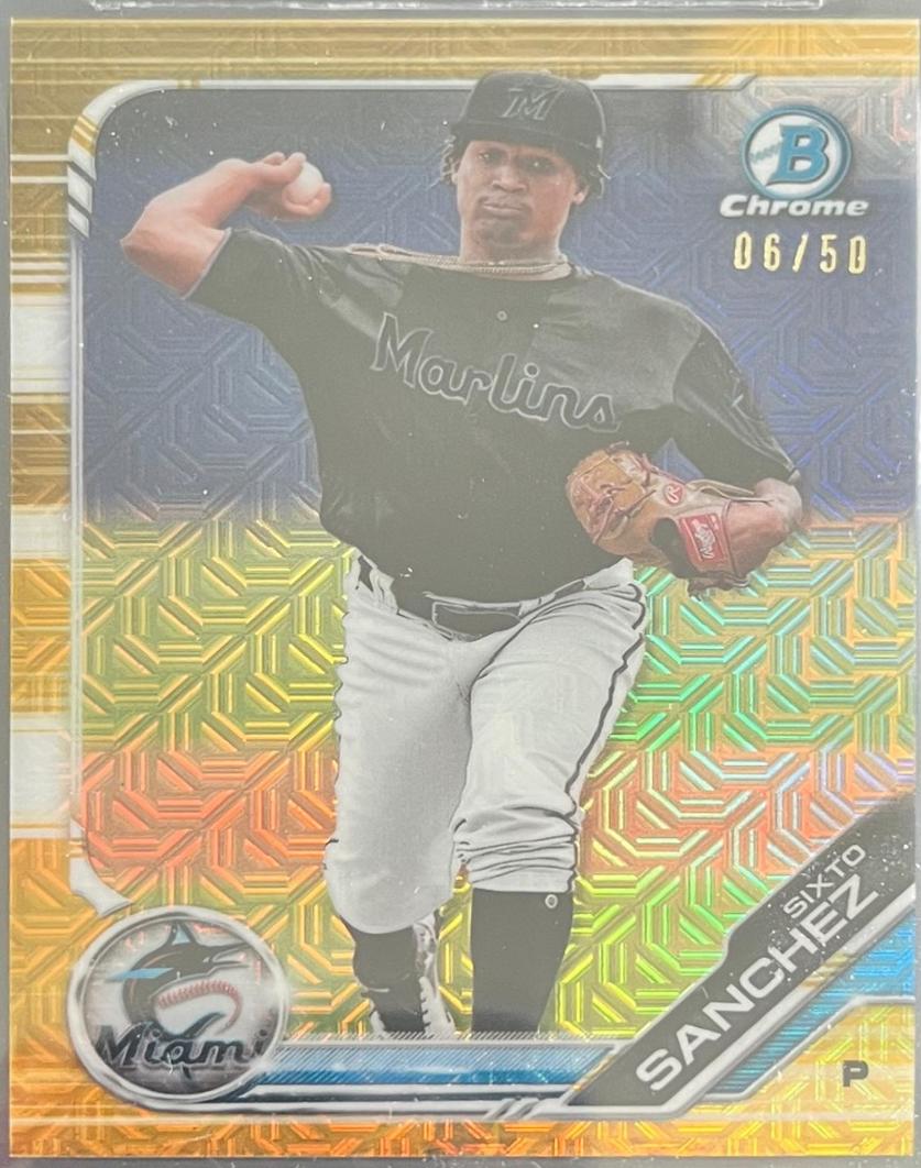 Sixto Sanchez [Gold Refractor] #BCP-70