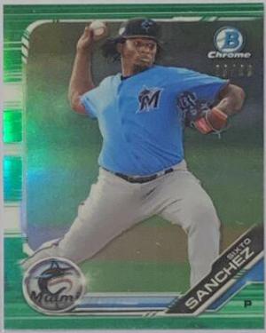 Sixto Sanchez [Green Refractor] #BCP-205