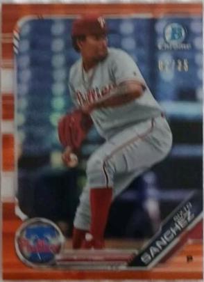 Sixto Sanchez [Orange Refractor] #BCP-70