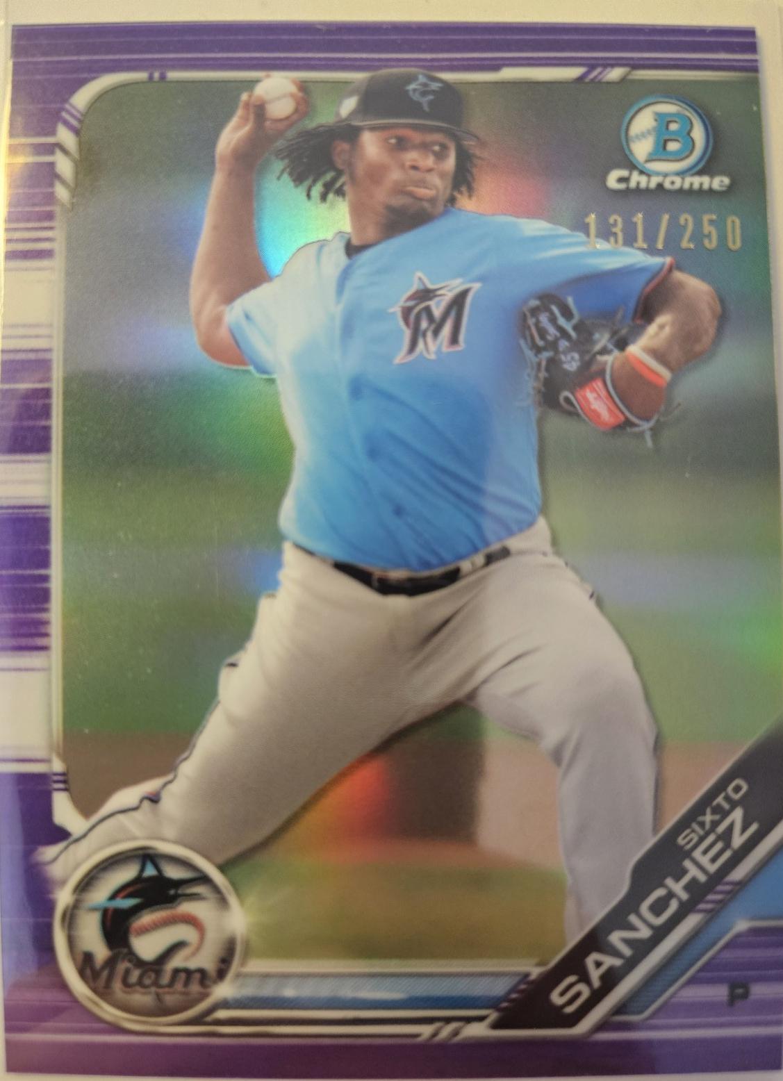 Sixto Sanchez [Purple Refractor] #BCP-205