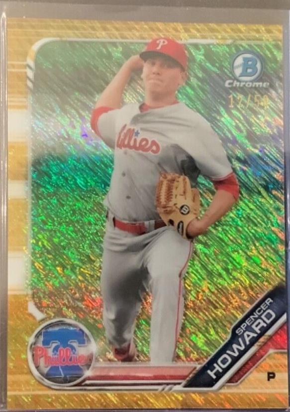 Spencer Howard [Gold Shimmer Refractor] #BCP-161
