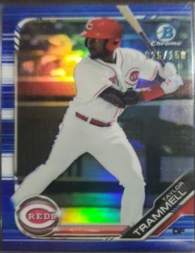 Taylor Trammell [Blue Refractor] #BCP-158