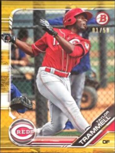 Taylor Trammell [Gold Shimmer Refractor] #BCP-24