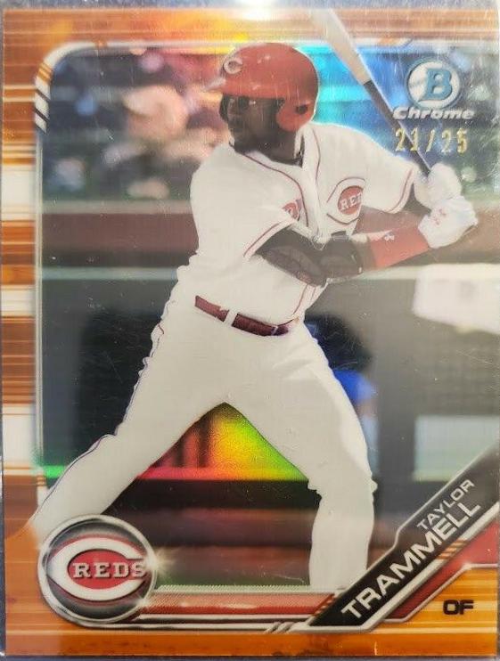 Taylor Trammell [Orange Refractor] #BCP-158