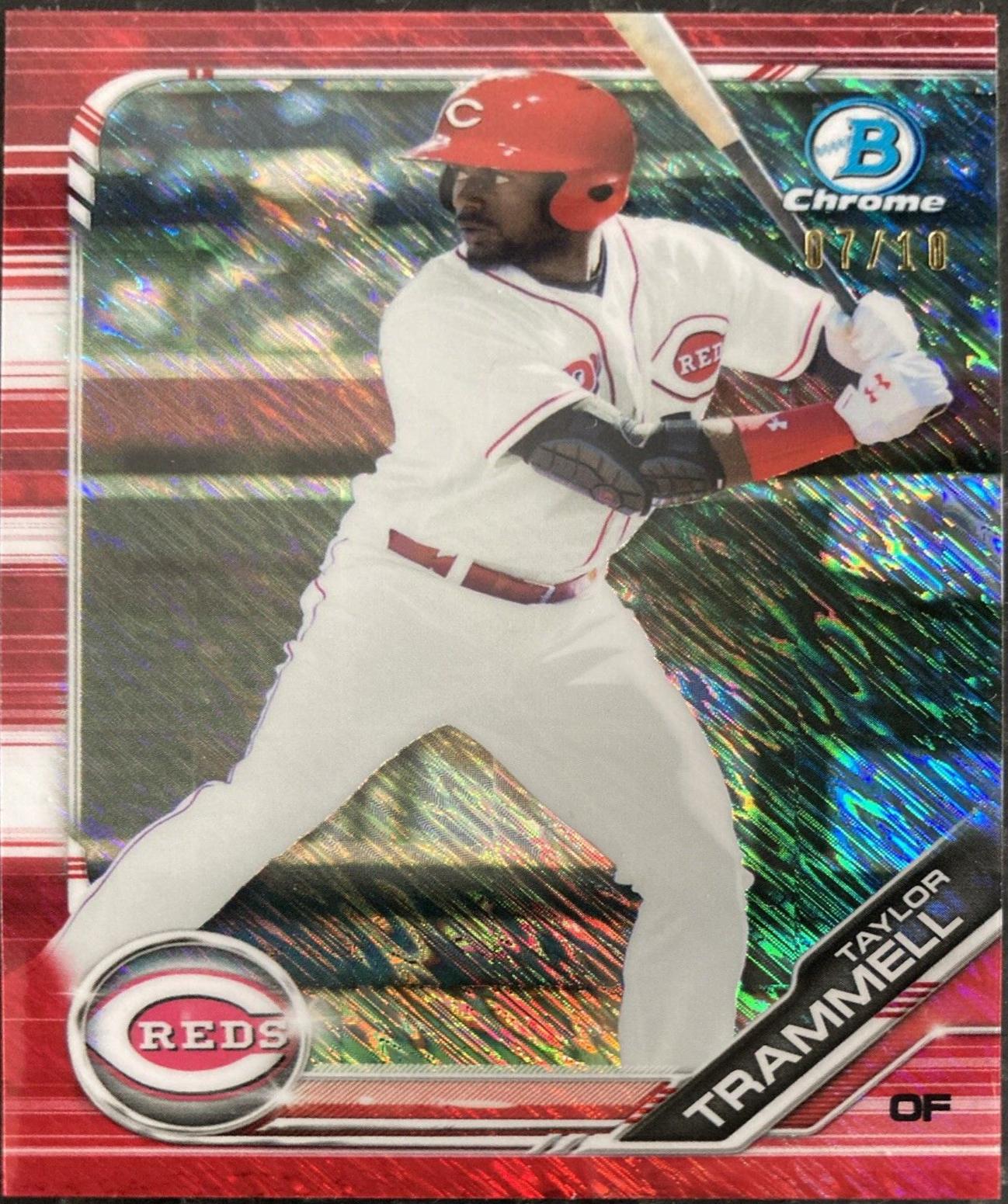 Taylor Trammell [Red Refractor] #BCP-158
