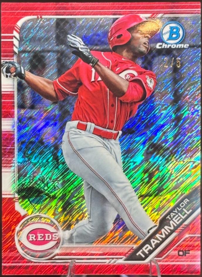 Taylor Trammell [Red Refractor] #BCP-24