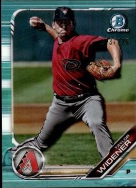 Taylor Widener [Aqua Shimmer Refractor] #BCP-9