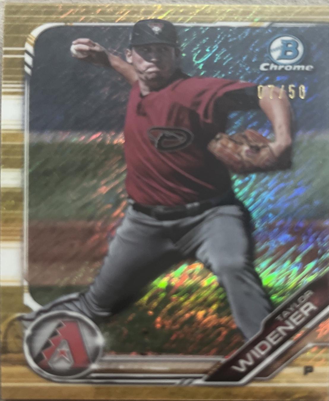 Taylor Widener [Gold Refractor] #BCP-9