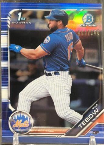 Tim Tebow [Blue Refractor] #BCP-156