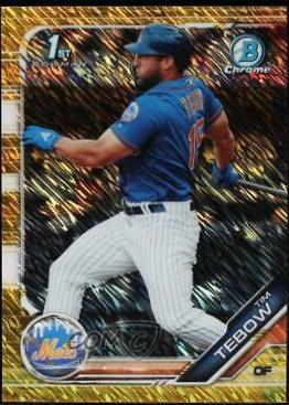 Tim Tebow [Gold Refractor] #BCP-156