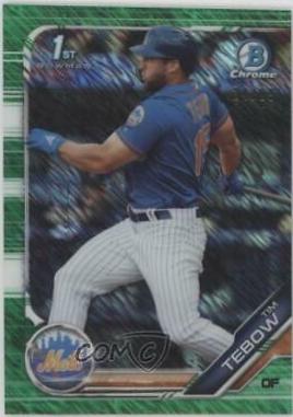 Tim Tebow [Green Refractor] #BCP-156