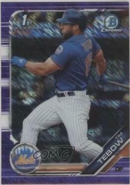Tim Tebow [Purple Refractor] #BCP-156