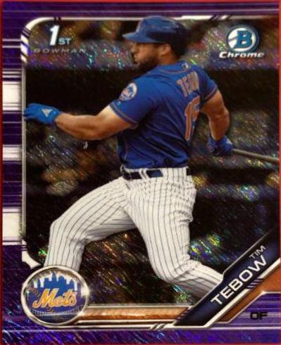 Tim Tebow [Purple Shimmer] #BCP-156