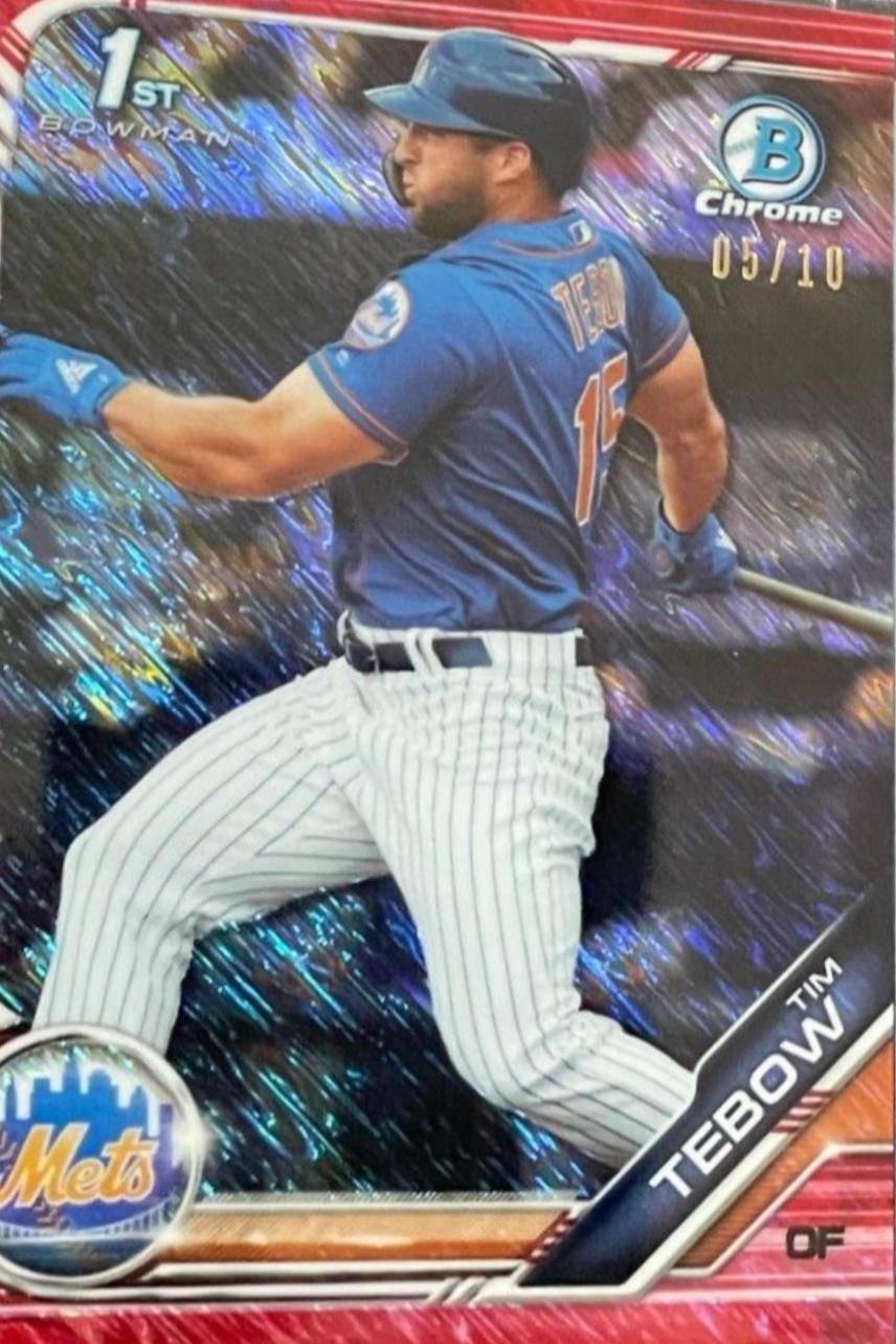 Tim Tebow [Red Shimmer] #BCP-156