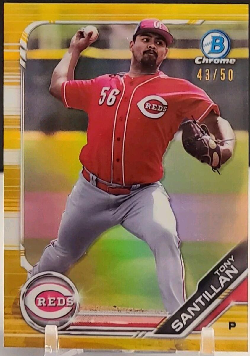 Tony Santillan [Gold Refractor] #BCP-199