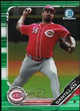 Tony Santillan [Green Refractor] #BCP-199