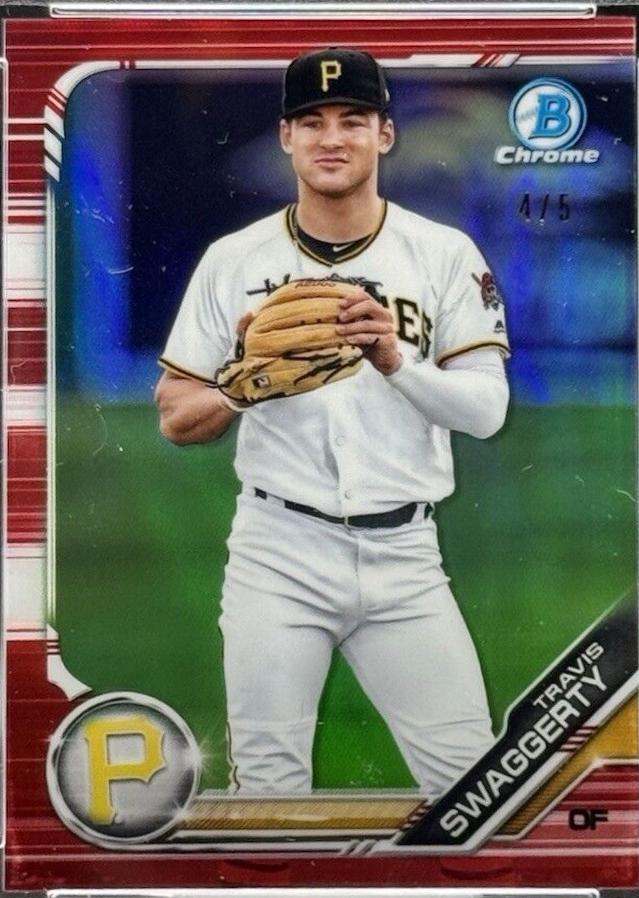Travis Swaggerty [Red Refractor] #BCP-93
