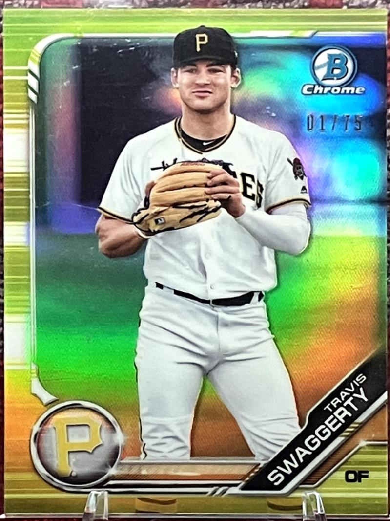 Travis Swaggerty [Yellow Refractor] #BCP-93