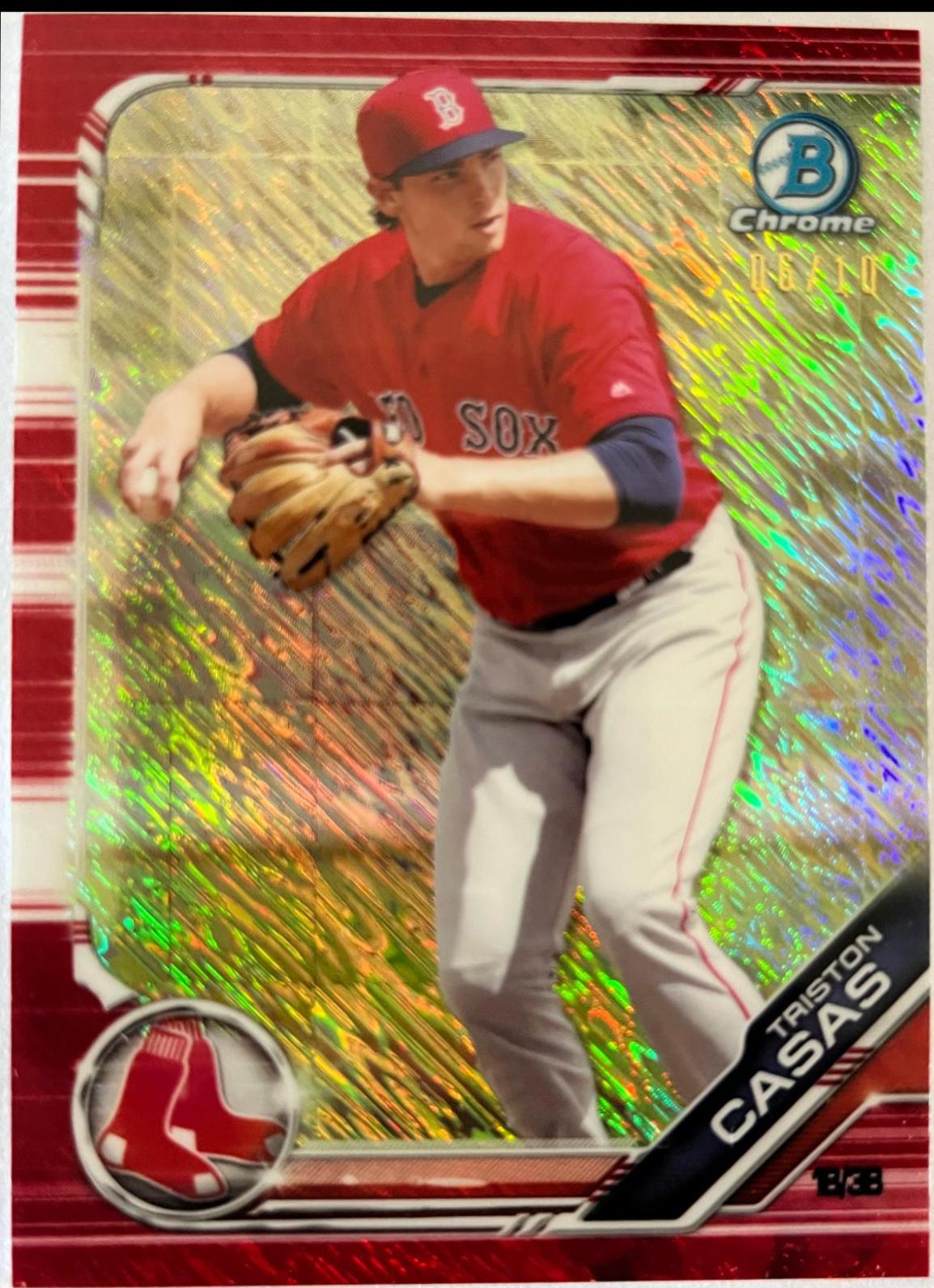 Triston Casas [Red Shimmer] #BCP-213