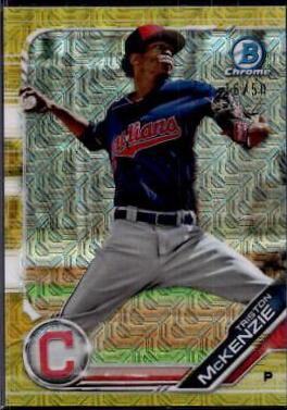 Triston McKenzie [Gold Refractor] #BCP-40