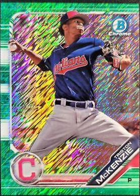 Triston McKenzie [Green Shimmer Refractor] #BCP-40
