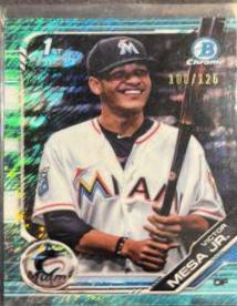 Victor Mesa Jr. [Aqua Shimmer Refractor] #BCP-104