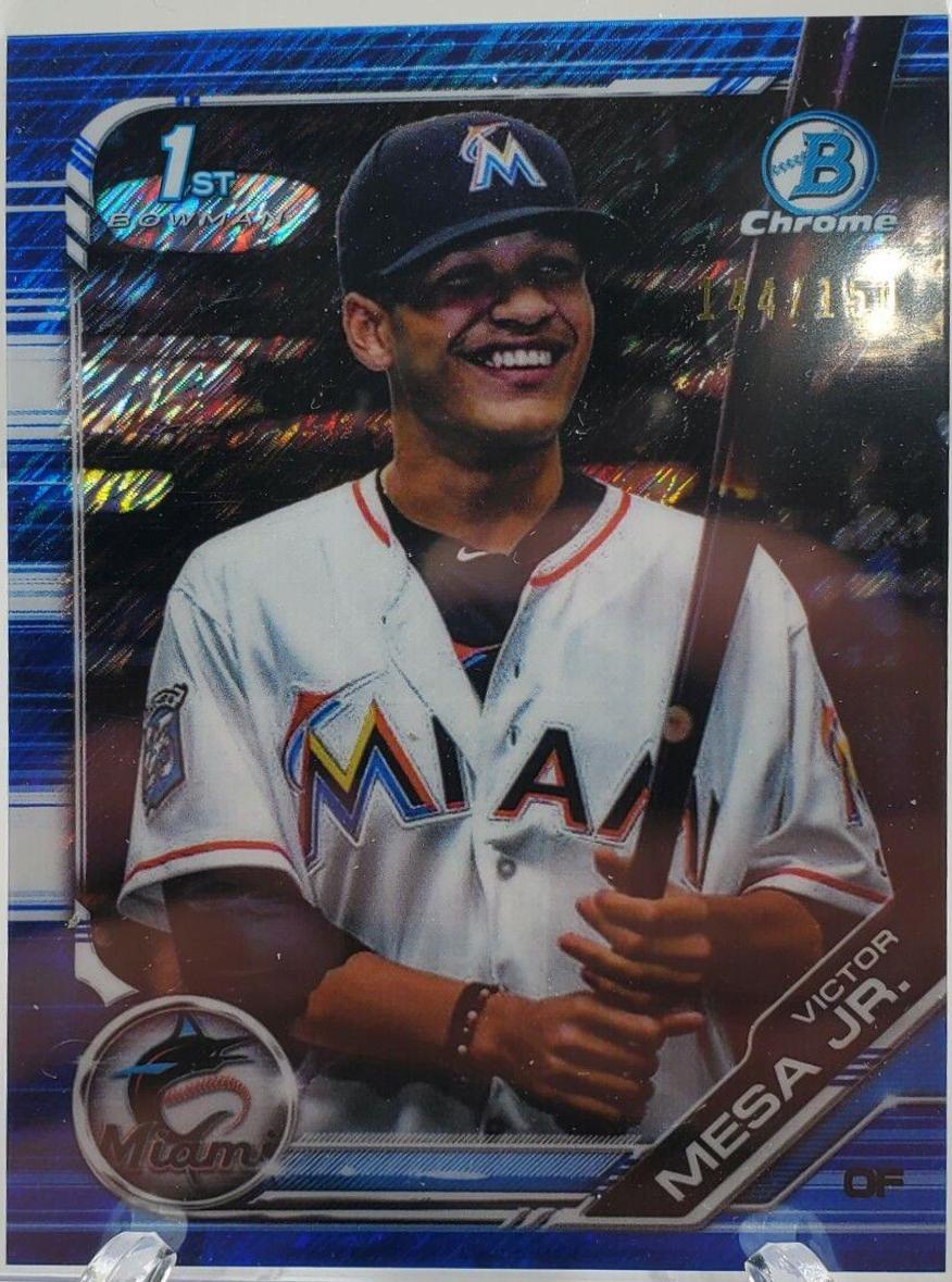 Victor Mesa Jr. [Blue Shimmer Refractor] #BCP-104
