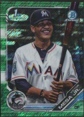 Victor Mesa Jr. [Green Shimmer Refractor] #BCP-104