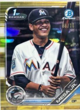 Victor Mesa Jr. [Yellow Refractor] #BCP-104