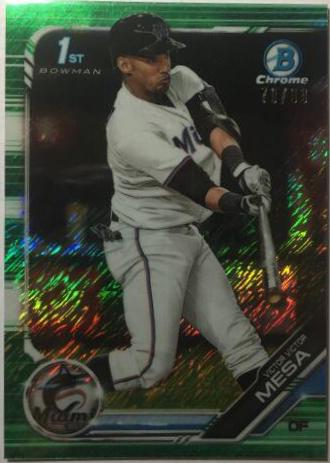 Victor Victor Mesa [Green Shimmer Refractor] #BCP-5