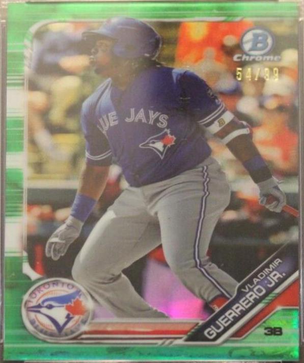 Vladimir Guerrero Jr. [Green Shimmer Refractor] #BCP-1