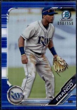 Wander Franco [Blue Refractor] #BCP-100