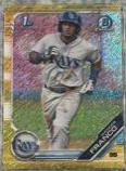 Wander Franco [Gold Shimmer Refractor] #BCP-100