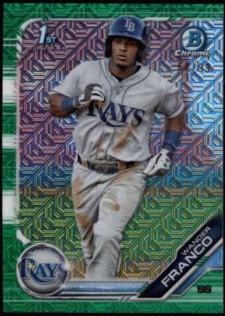 Wander Franco [Green Refractor] #BCP-100