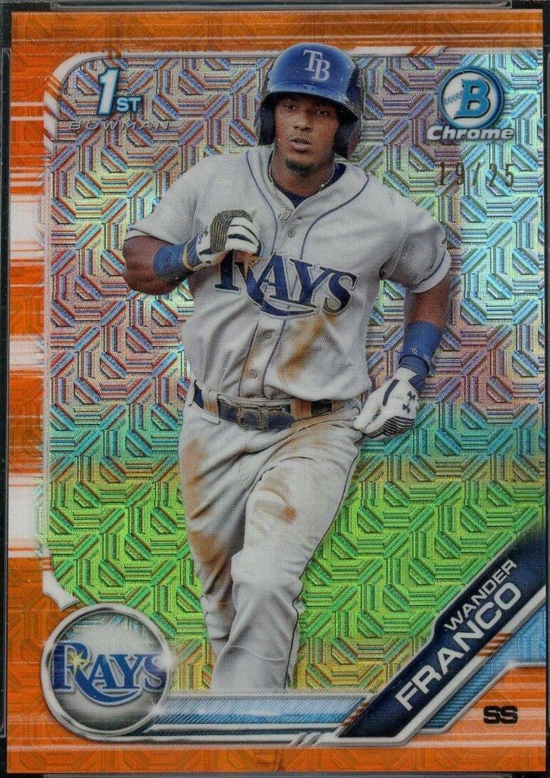 Wander Franco [Orange Refractor] #BCP-100