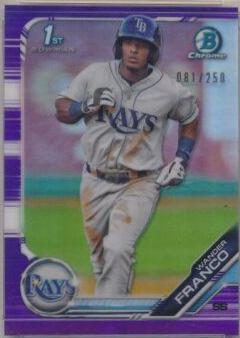 Wander Franco [Purple Refractor] #BCP-100