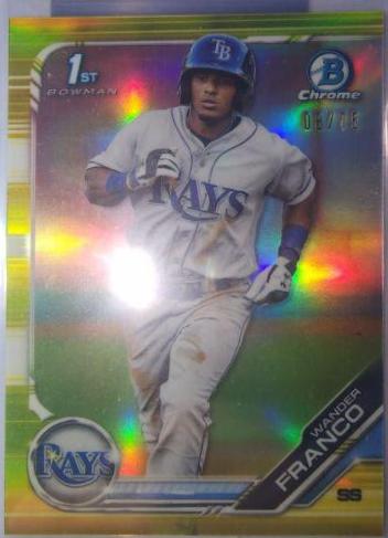Wander Franco [Yellow Refractor] #BCP-100