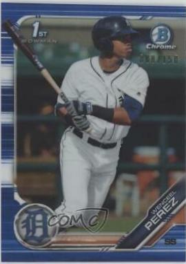 Wenceel Perez [Blue Refractor] #BCP-216