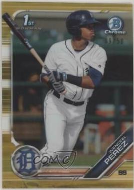 Wenceel Perez [Gold Refractor] #BCP-216
