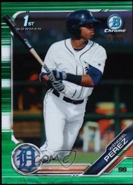 Wenceel Perez [Green Refractor] #BCP-216