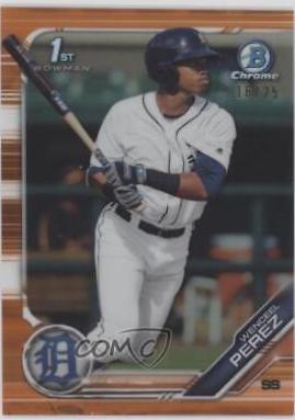 Wenceel Perez [Orange Refractor] #BCP-216
