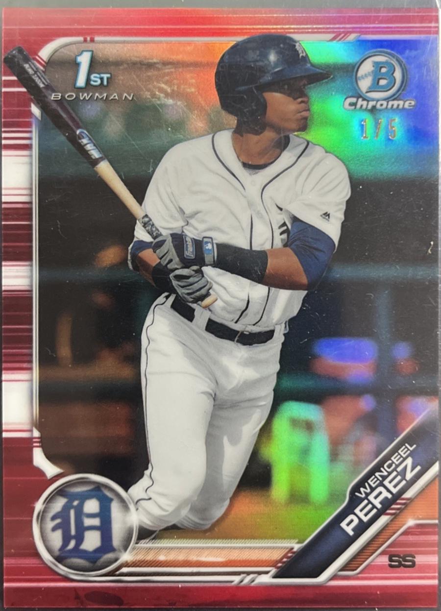 Wenceel Perez [Red Refractor] #BCP-216