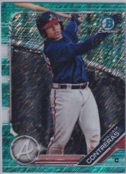 William Contreras [Aqua Shimmer Refractor] #BCP-148