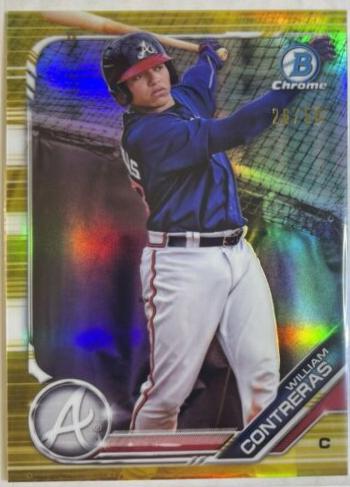 William Contreras [Gold Refractor] #BCP-148